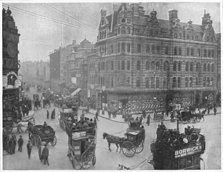 Tottenham Court Road Corner, London, c1903