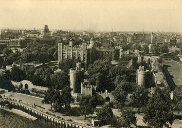 Tower of London. General View from the South, c1920