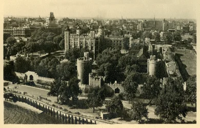 Tower of London. General View from the South