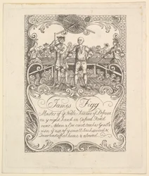 Trade card for James Figg