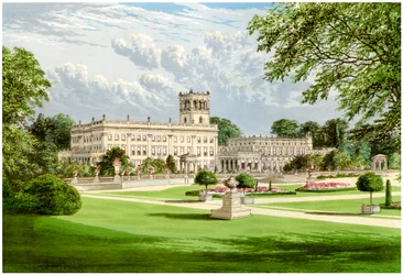 Trentham Hall, Staffordshire, Home of the Duke of Sutherland
