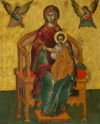 Enthroned Mother of God