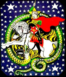 Trotsky Slaying the Counter-Revolutionary Dragon Poster