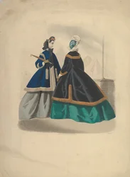 Two Women Wearing Coats