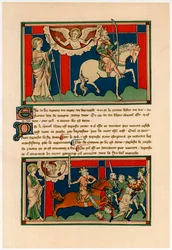 Two of the Horsemen of the Apocalypse, Early 14th Century