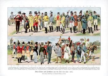 Types of Postmen from 1800-1870