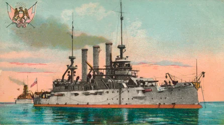 US Battleship Missouri, c. 1908