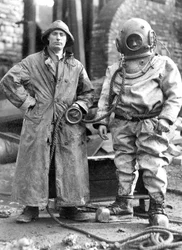 United Kingdom: The Diver Who Restarted the Water Pump at Newbury Colliery Pit Bottom, Coleford