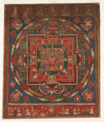 Vasudhara Mandala (dated to 1777 Samvat 897)