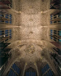 Vault of Henry VII Chapel, Westminster Abbey, London