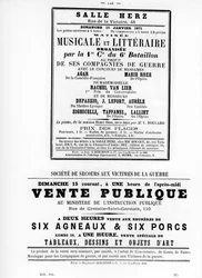 Vente Publique, from French Political Posters of the Paris Commune