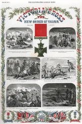 Victoria Cross, British award for gallantry