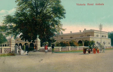 Victoria Hotel Ambala, c1900