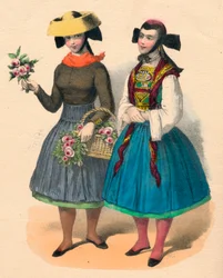 Vierlander Mädchen, 19th Century