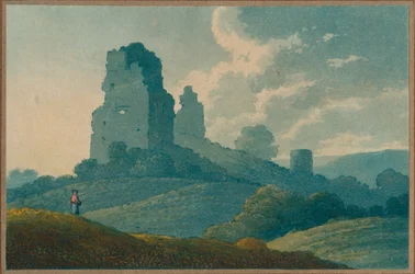 View at Oakhampton, 19th century