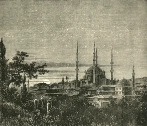 View in Adrianople - The Mosque of Selim II