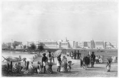 View of Calcutta from the Esplanade