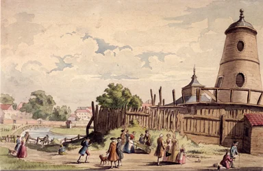 View of New River Head, Finsbury, London