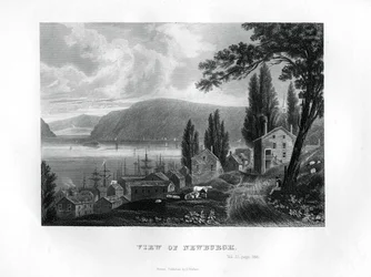 View of Newburgh, New York State
