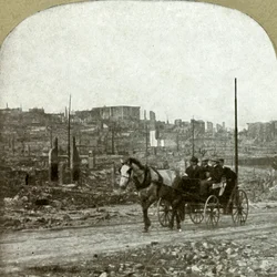 View of Nob Hill. The Millionaire Residence District