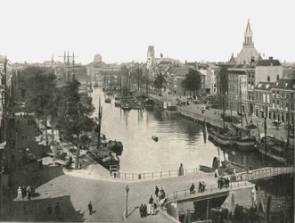 View of Rotterdam, Netherlands