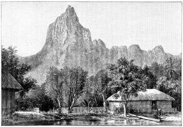 View of Tahiti
