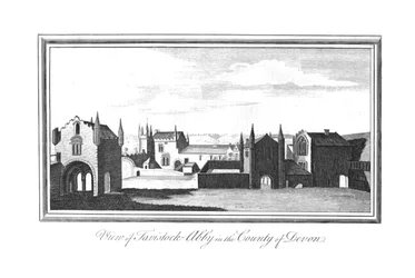 View of Tavistock Abbey in the County of Devon, late 18th-early 19th century