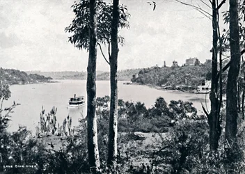 View on the Lane Cove River, c1900