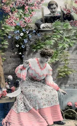 Vintage French Postcard, c. 1900