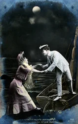Vintage French Postcard