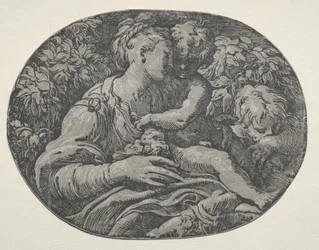 Virgin and Child with St. John, 1500s