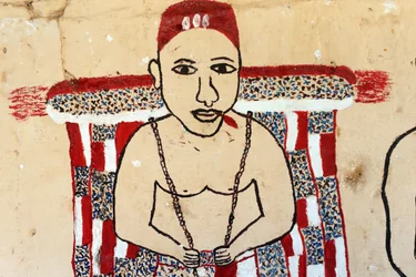 Voodoo Wall Painting on a Convent