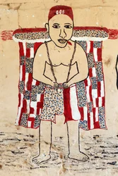 Voodoo Wall Painting on a Convent