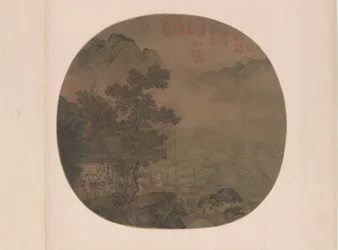 Waiting in a Pavilion for a Boat, Ming Dynasty, 15th-16th century