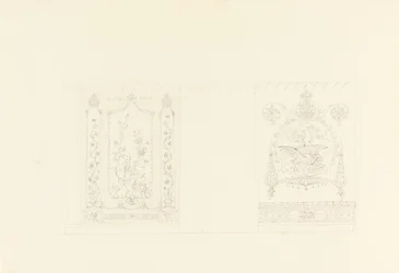 Wall Decoration, Blue Drawing Room, Royal Pavilion, Brighton