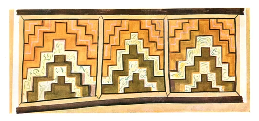 Wall Decoration in the Stylos Monastery, Turkey