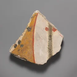 Wall painting fragment, 1st century A.D.