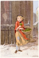 Watercress seller, c. 1880