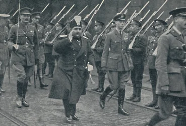 Welcoming Another Distinguished Foreign Visitor, 1919, 1937