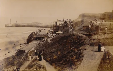 West Cliff and Sands, 1929