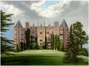 Westwood Park, Worcestershire, home of Lord Hampton