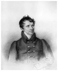 Wide open spaces: James Fenimore Cooper, American author, 19th century 1956