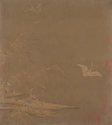 Wild Geese in Winter, 13th century