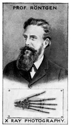 Wilhelm Conrad Roentgen, German physicist
