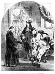 William III entrusting the young Duke of Gloucester to Bishop Burnett