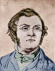 William Makepeace Thackeray - 1811-1863. English novelist. Author of Vanity Fair and other popular novels.