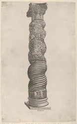 Winding Column from Saint Peters, Rome