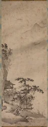 Windy Landscape with Sailboat