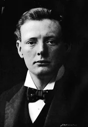 Winston Churchill Around the Time He First Entered Parliament