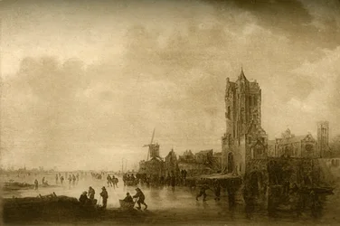 Winter on the Ice, 1645, 1908